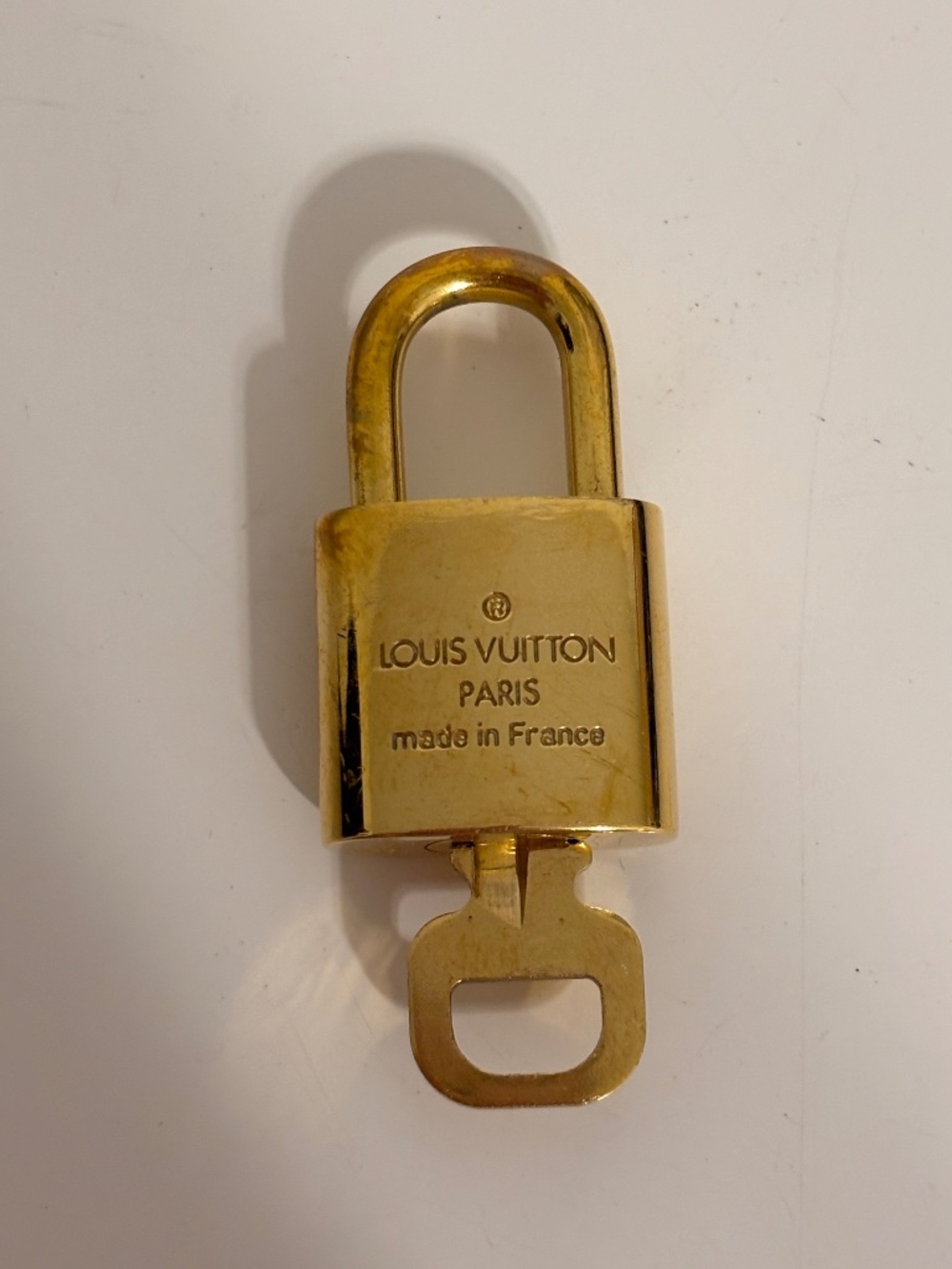 LOUIS VUITTON AUTHENTIC LOCK & KEY SET - LOCK #304